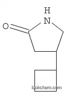Molecular Structure of 271579-94-3 (2-Pyrrolidinone, 4-Cyclobutyl)